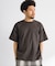 『接触冷感／イージーケア』リネン混ショートスリーブTシャツ
