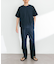 『接触冷感／イージーケア』リネン混ショートスリーブTシャツ