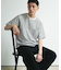 『接触冷感／イージーケア』リネン混ショートスリーブTシャツ