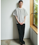 『接触冷感／イージーケア』リネン混ショートスリーブTシャツ