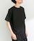 『接触冷感／イージーケア』リネン混ショートスリーブTシャツ