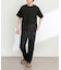 『接触冷感／イージーケア』リネン混ショートスリーブTシャツ