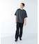 ウォッシャブルウールサイロフィルショートスリーブ Tシャツ