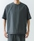 ウォッシャブルウールサイロフィルショートスリーブ Tシャツ