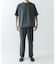 ウォッシャブルウールサイロフィルショートスリーブ Tシャツ