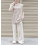 FORK&SPOON　ドライタッチカットパンツ