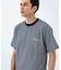 『別注』RUSSELL ATHLETIC×UR　BORDER SHORT-SLEEVE TEE