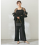チュールブラウス×オールインワン