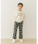 『親子リンク』パイル刺繍ロゴスウェット(KIDS)