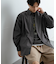 『ユニセックス』ブロードレギュラーカラールーズシャツ