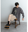 『ユニセックス』ブロードレギュラーカラールーズシャツ