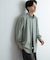 『ユニセックス』ブロードレギュラーカラールーズシャツ