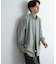 『ユニセックス』ブロードレギュラーカラールーズシャツ