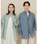 『ユニセックス』ブロードレギュラーカラールーズシャツ