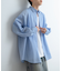 『ユニセックス』ブロードレギュラーカラールーズシャツ