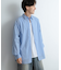 『ユニセックス』ブロードレギュラーカラールーズシャツ