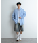 『ユニセックス』ブロードレギュラーカラールーズシャツ