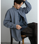 『ユニセックス』ブロードレギュラーカラールーズシャツ