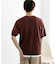 クルーネックニットショートスリーブTシャツ