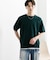 クルーネックニットショートスリーブTシャツ