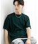クルーネックニットショートスリーブTシャツ