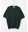 クルーネックニットショートスリーブTシャツ