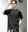 クルーネックニットショートスリーブTシャツ