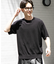 クルーネックニットショートスリーブTシャツ
