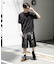 クルーネックニットショートスリーブTシャツ