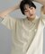 『WEB限定』ルーズシルエットニットシャツ