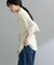 『WEB限定』ルーズシルエットニットシャツ