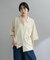 『WEB限定』ルーズシルエットニットシャツ