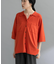 『WEB限定』ルーズシルエットニットシャツ