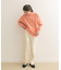 裏毛クルーネック切替スウェット(KIDS)