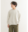 裏毛クルーネック切替スウェット(KIDS)