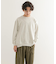 裏毛クルーネック切替スウェット(KIDS)