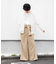 オープンネックルーズ ショートスリーブ Tシャツ