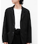 オープンネックルーズ ショートスリーブ Tシャツ