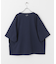 オープンネックルーズ ショートスリーブ Tシャツ