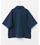 『ユニセックス』ダンボールポンチハーフジップショートスリーブTシャツ