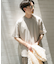 コットンスムースショートスリーブTシャツ