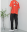 ガールグラフィックTシャツ(5分袖)