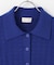 w cashmere　ブロックパターンポロシャツ