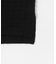 w cashmere　ブロックパターンポロシャツ