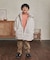 裏毛クルーネック切替スウェット(KIDS)