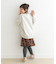 裏毛クルーネック切替スウェット(KIDS)