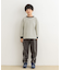 『親子リンク』起毛ボーダープルオーバー(KIDS)