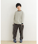 『親子リンク』起毛ボーダープルオーバー(KIDS)