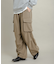 『ユニセックス』ワイドカーゴパンツ