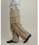 『ユニセックス』ワイドカーゴパンツ
